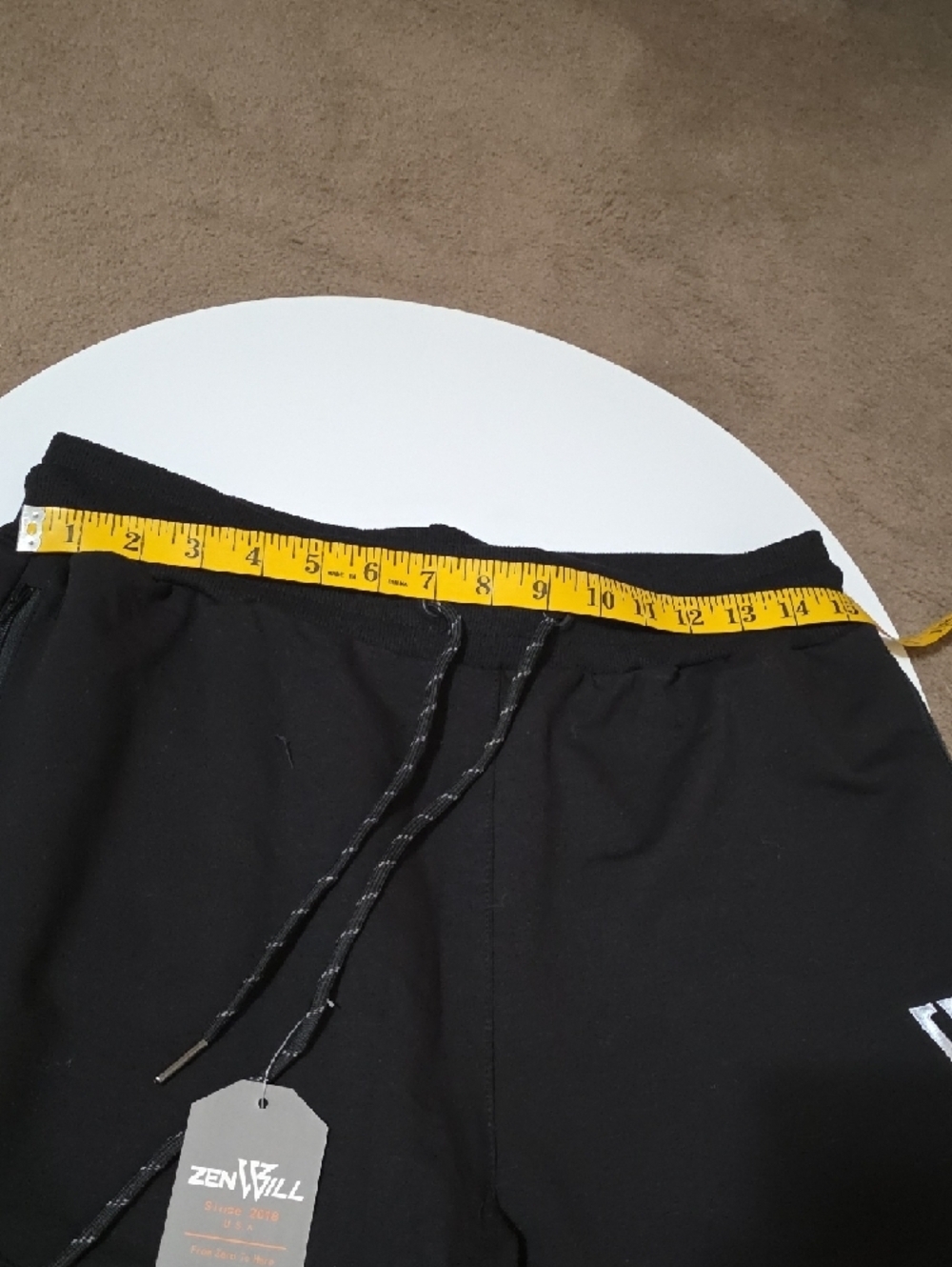 Men's Black Performance Jogger Pants - Picture 6 of 11